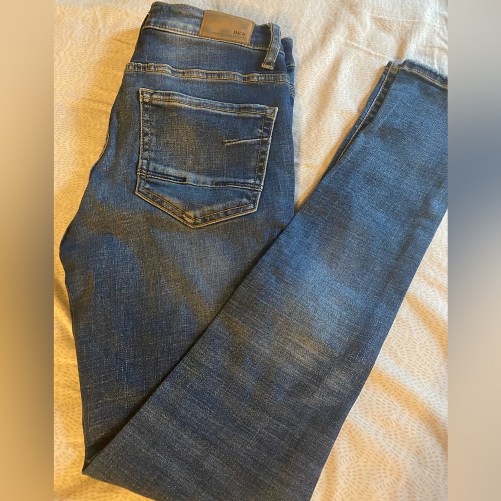 BKE Dark Blue Denim Jeans